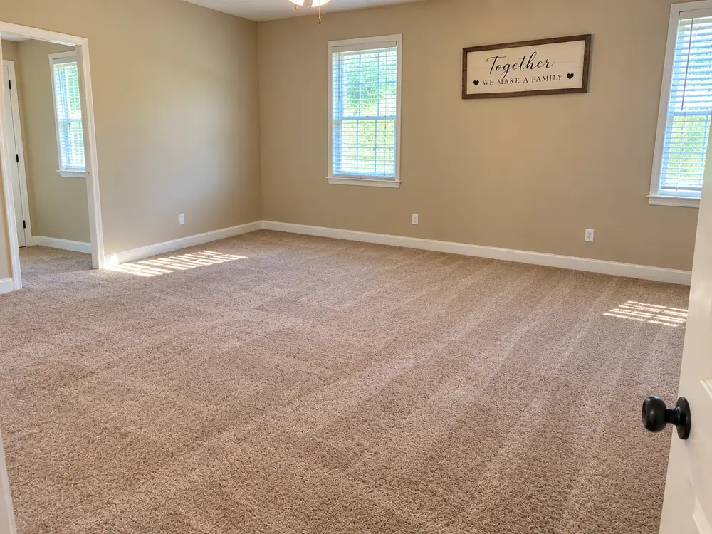 Room after furniture removal